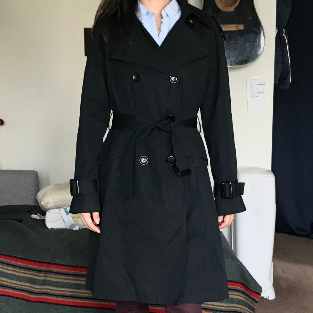 Michael Kors belted raincoat
